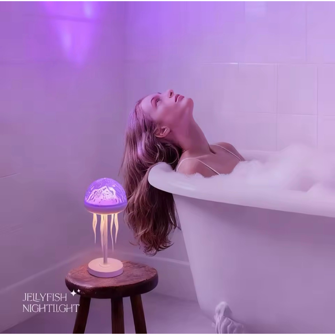 SeaGlow Jelly Lamp